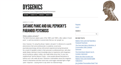 Desktop Screenshot of dysgenics.com